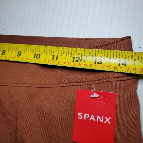 NWT SPANX On-the-Go Ankle Slim Straight Pant Bronze Glow, Size M - Picture 10 of 10